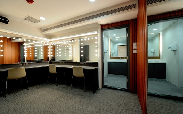 City Hall Concert Hall - one of the dressing  rooms at backstage